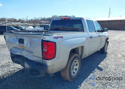 2018 Chevrolet Silverado 1500 Wt из США, поврежденный, VIN 3GCUKNEC0JG640413